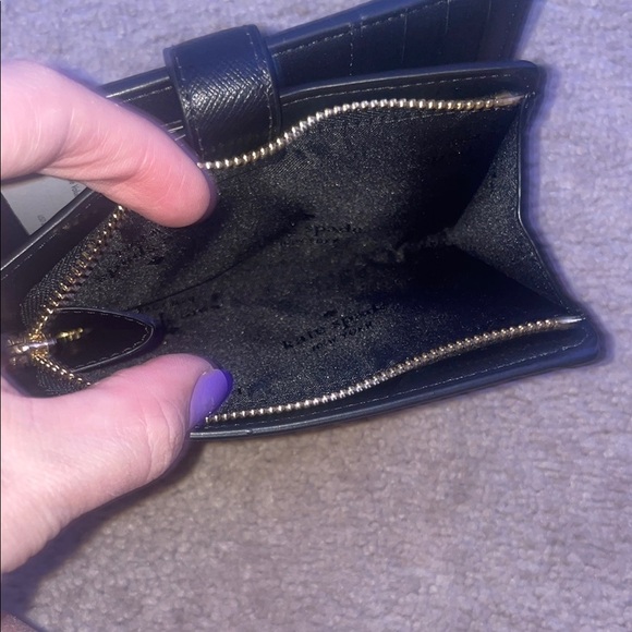 Kate Spade Black Leather Wallet - Picture 5 of 7